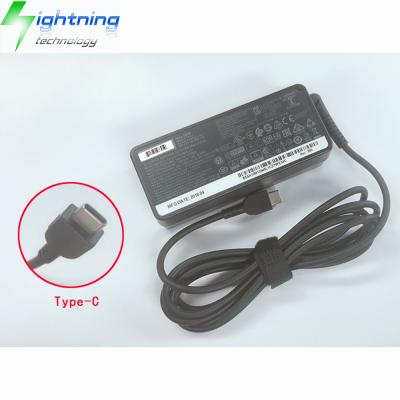 China NEW Original Genuine LAPTOP Rectangle Laptop Adapter For Lenovo Type C USB C AC/DC Power Notebook Charger 3.25A 65W Charger 15V 3A for sale