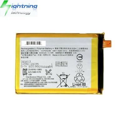 China New LIS1605ERPC cell phone mobile battery for SONY Battery Phone Xperia Z5 Z5P best quality dual E6883 E6853 3.8v 13.1wh for sale