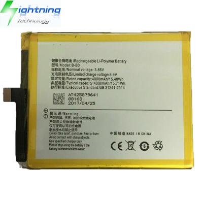 China Original Genuine Cell Phone Battery For VIVO 6 B-B0 4080mAh Mobile Battery Xplay 6 Xplay NEW 3.8v 15.71wh for sale