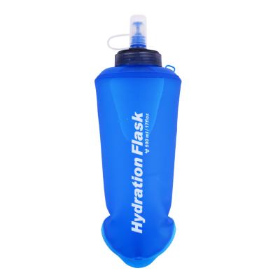 China Soft TPU Flask Water Bottle 500ml For Hydration Pack Vest Bkw-01 for sale