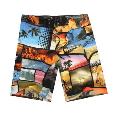 China Whole Sale Custom Made Mens Beach Swim Shorts Sublimation Board Plus Size Abbreviation Men for sale