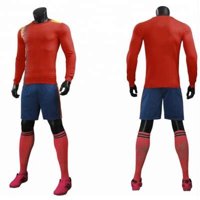 China Shirts & Tops New Style Long Sleeve Pattern Design Football Jersey for sale