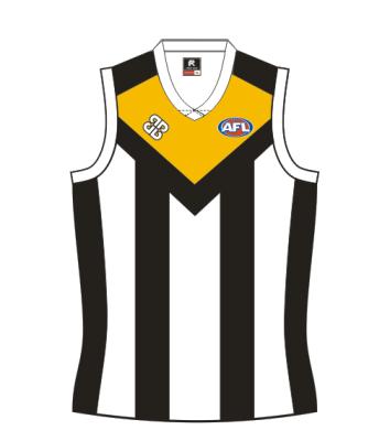 China Wholesale Antibacterial Durable Strong AFL Tops Jersey Sublimated Footy AFL Jumper Uniform for sale