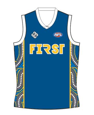 China Antibacterial hot sales made in china sublimated native AFL singlet Aussies AFL JUMPER for sale