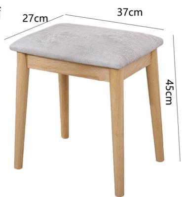 China (Other) beautiful adjustable home decorative dressing table stool in different colors for sale