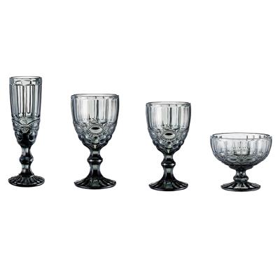 China /Modern/Healthy Fashionable Wholesale Customized Colored Glass Cup, Red Wine Glasses, Colored Glass Goblet for sale