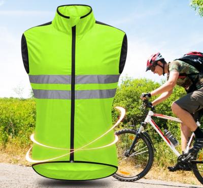 China Wholesale Waterproof Water Proof Hi Strength Running Bike Cycling Outdoor Reflective Vest Safety Jacket for sale