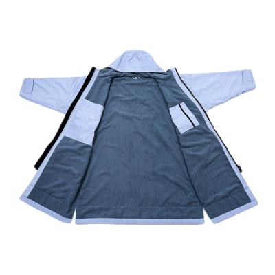 China 2021 Waterproof Dry Robe Fleece Changing Bath Compressed Outdoor Change Robe Fleece for sale