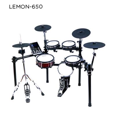 China Electronic Mesh Head Lemon T650 Drum 9 Pieces Mesh Head for sale