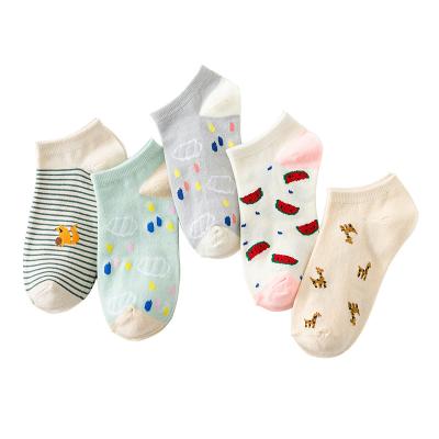 China Sports Summer Thin Boat Bangs Student Female Invisible Tide Socks Shallow Mouth Socks for sale