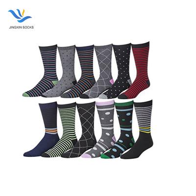 China JX-II-0349 Antibacterial Men's Dress Socks Wholesale Men's Dress Socks Fashion Dress Socks for sale