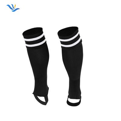 China Antibacterial Footless Soccer Socks Antibacterial Footless Football Socks Soccer Legless Compression Socks JX-I-0153 for sale