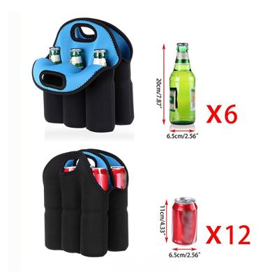 China Beer Viable Pack Large Capacity Picnic Cloth Red Wine Champagne Bottle Diving Shockproof Waterproof Cover for sale