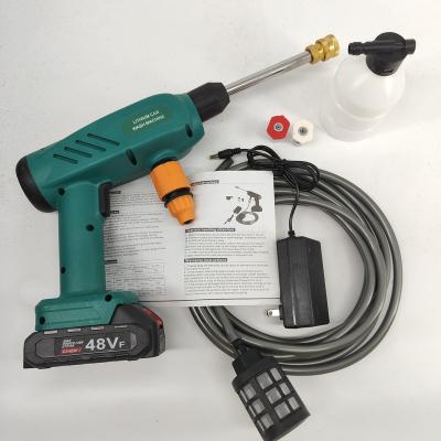 China China-chic new portable powerful high pressure lithium 48V lithium water jet foam gun cordless car seal for sale