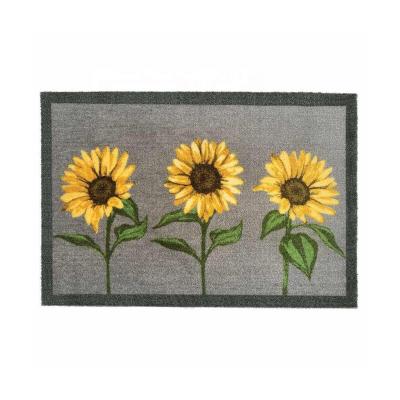 China Non-Slip Custom Design Home And Garden Collection Entrance Door Beautiful Mats Indoor Outdoor for sale