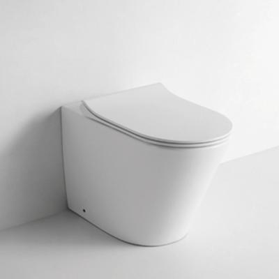 China European Sanitary Rimless Flush Floor Mounted Toilet Concealed Water Tank Design Ware Wc Toilet Concealed Water Tank for sale