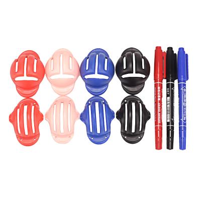 China Plastic Line Drawing Golf Ball Line Marker Sport Factory Price Low MOQ Golf Accessories Product Golf Ball Marker Kit With Marking Pen for sale