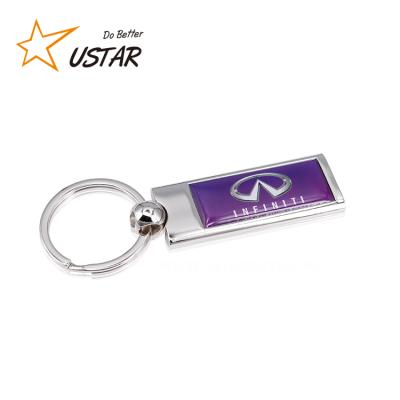 China High Quality Promotional Gift LOGO Design Custom Metal Keychains / Key Rings for sale