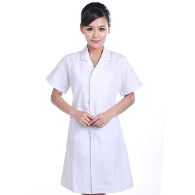 China Women's Surgery Shirt Women Fashion Doctor Nurse New Loose Matching Pocket Monochrome Button Opening Front Surgery Shirt Uniform for sale