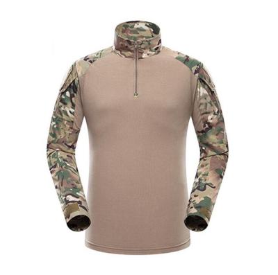 China XH030 Rip-Stop Ripped-Stop Army Military Training British Indian Camouflage Design Highly Fit Camouflage Combat Long Sleeve Tactical Uniform for sale