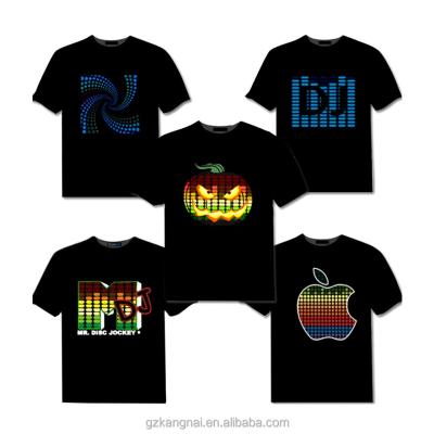 China LED anti-pilling anti-pilling t-shirt for promotional gift custom design for sale