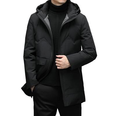 China Best Quality QUICK DRY QUICK DRY Winter Down Jackets Mens Black Casual Polyester Outwear Waterproof Padded Jacket for sale