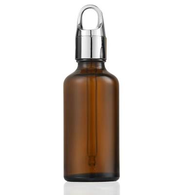 China 30ml Dropper Bottle Amber Serum Bottle Cosmetics Environmental Friendly Glass Bottles With Screw Cap for sale