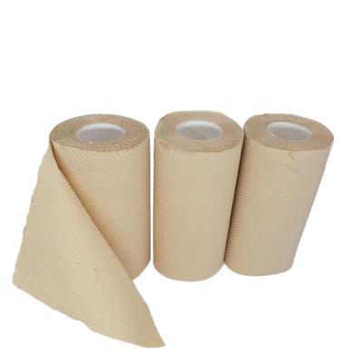 China Wholesale Easy Life Bamboo Pulp 2 Ply Bamboo Pulp Roll Kitchen Paper Towels for sale