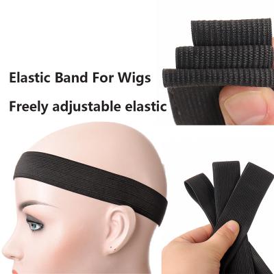 China Other Hot DIFEI SaleProducts 1Pc Wig Accessories Wigs Fixed Material Elastic Hair Band With Magic Band 2.5CM 3CM 3.5CM Width for sale