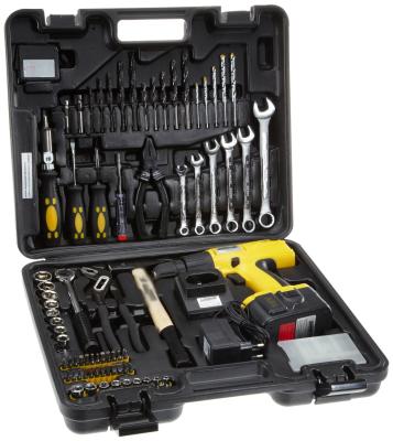 China Professional Power Tool 75PCS DIY Cordless Drill Sets with HSS Twist Drills / Wood Drills Combination Tool Set for sale