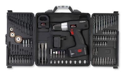 China 92pc Rechargeable Battery 2 Speed Cordless Drill Sets 12v 14.4v 18v Cordless Power Tool Kits for sale