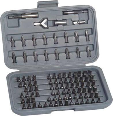 China High Precision 100 Pieces Carbon Steel Screwdriver Bit Set with BMC Packing for sale