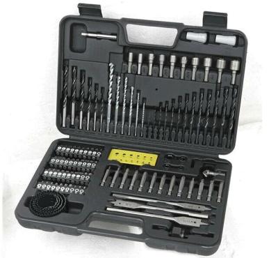 China Durable 110pcs HSS Twist Drill Bit Sets for Drilling Metal and Wood and Concrete for sale