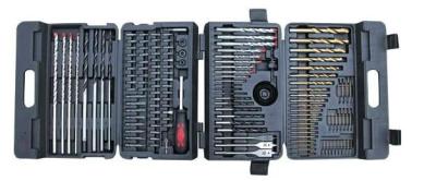 China 144pcs HSS Concrete Wood Combination Drill Bit Sets , Household Drill Bits Kit for sale