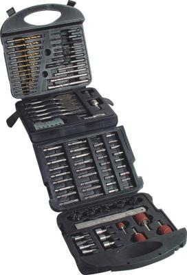 China 118pcs Hss Combination Drill Bit Sets with Blow Mold Case , Twist Drill Bits / Sockets for sale