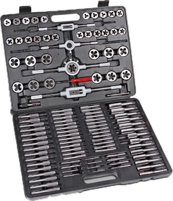 China 118pcs Carbon Steel / Alloy Steel Metric Tap and Die Sets , Metric Thread Cutting Tool for sale