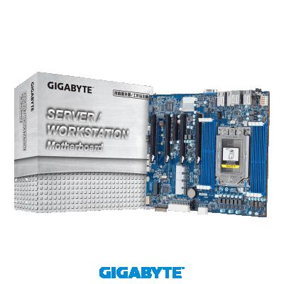 China Server Gigabyte MZ01- CE1 Motherboard AMD EPYC GPU Optimized, Single Socket, ATX Motherboards LRDIMM Modules up to 128GB Supported for sale