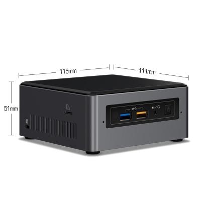 China No Deal Chinese Manufacturer NUC C7I5BNH4GAMD+120GSSA Gaming PC Professional Computer for sale