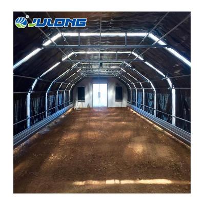 China High Cost Performance American Blackout Greenhouse Light Deprivation Greenhouses For Medicinal Plants for sale