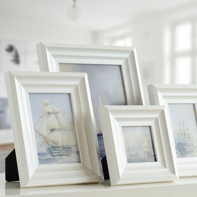 China Modern Picture Frame Wall Picture Frame Picture Painting Frame For Hotel For Home Decoration Plastic PS Picture Frame Mount for sale