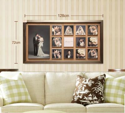 China Classic Wedding and Children's Photo Wall PS Photo Frame Family Portrait for sale