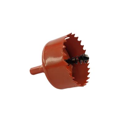 China Bimetal Drilling FLYJAN HSS M42 Metal Hole Saw Drill Bit Hole Opener For Sheet Metal Wood Plastic Cutting for sale