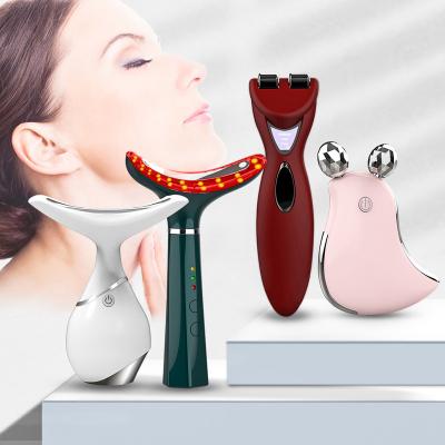 China Wrinkle Remover Beperfect Personal Care Beauty Machine Electric Neck Massager Wrinkle Remover Neck Lift Device Beauty Red Light Therapy for sale