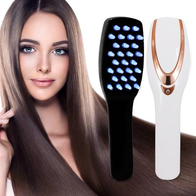 China Customized Logo Hand Held 3 in 1 Personal Anti Loss Machine Health Care Best Hair Massage Comb 1phototherapy Plastic Hair Growth Comb for sale