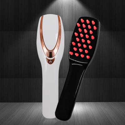 China Logo Customized Handheld Hair and Scalp Care Machine Personal Hair Grow Silicone Scalp Massager Laser Hair Regrowth Comb for sale