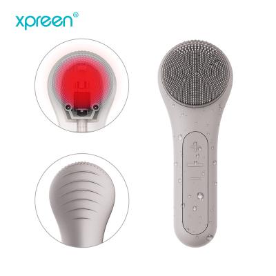 China Waterproof Acne Treatment Acne Treatment Brush Manual Detergent Electric Face Silicone Sonic Facial Cleansing Brush for sale