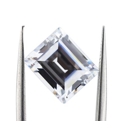 China Loose Wand Shape Star Diamond White CZ Gems Step Cut Zircon Stone for sale