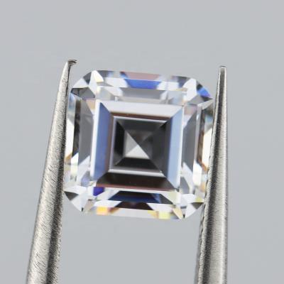 China White CZ Promotion Price Star Diamond Loose Octagon Gemstone Square Cut Zircon for sale