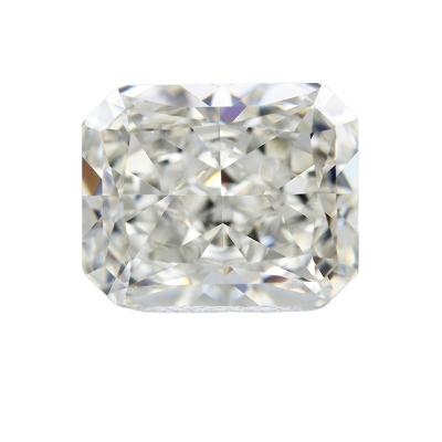 China Synthetic Gemstones 10*12mm CZ Star Diamond Light Yellow Radiant Stone 1 Carat Zircon for sale