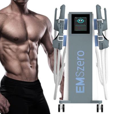 China Skin Tightening EMS Muscle Stimulator 5 Grips Teslasculpt EMS Sculpting Neo Machine For Fat Burning RF Muscle Building for sale